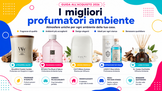 Migliori profumatori per ambienti 2026: 5 fragranze a confronto