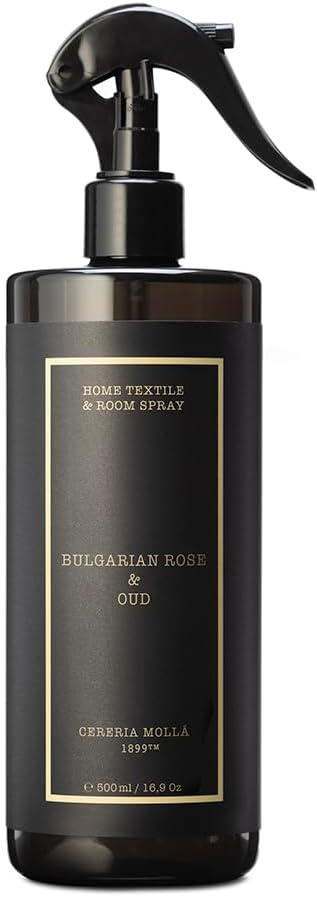 Cereria Mollá Bulgarian Rose & Oud Spray Tessuti 500 ml