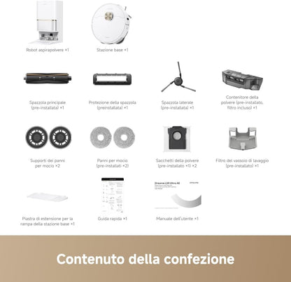 Dreame L50 Ultra AE: Robot Aspirapolvere Lavapavimenti 28.000 Pa