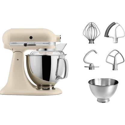 Kitchenaid Planetaria Artisan - Robot da Cucina con testa inclinabile e 7 accessori - 4.8 L