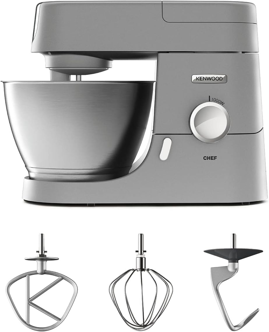 Kenwood Impastatrice Planetaria Chef XL con Ciotola da 6,7L - 1200W