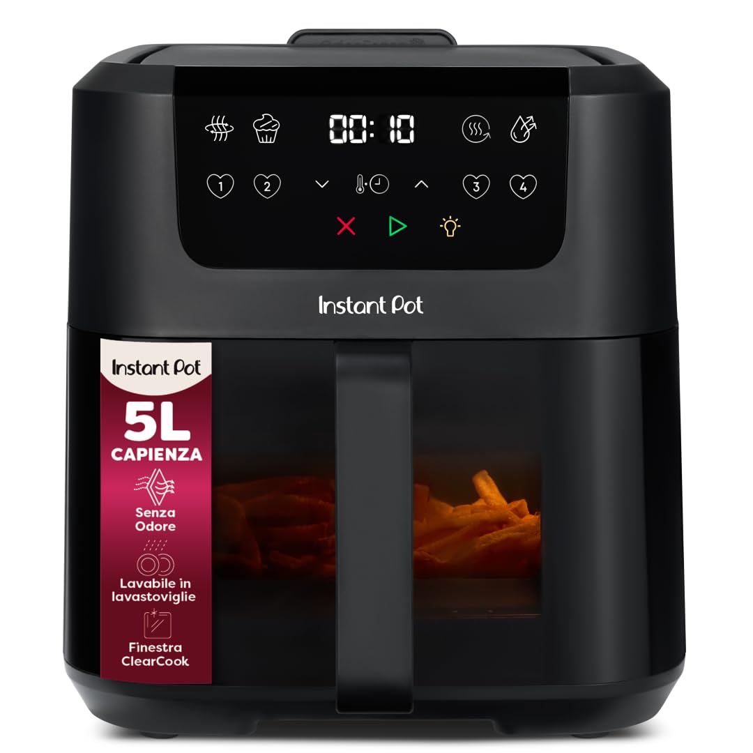 Instant Vortex Plus with ClearCook - 5.7 L Digital Healthy Hot Air Fryer -1700 W