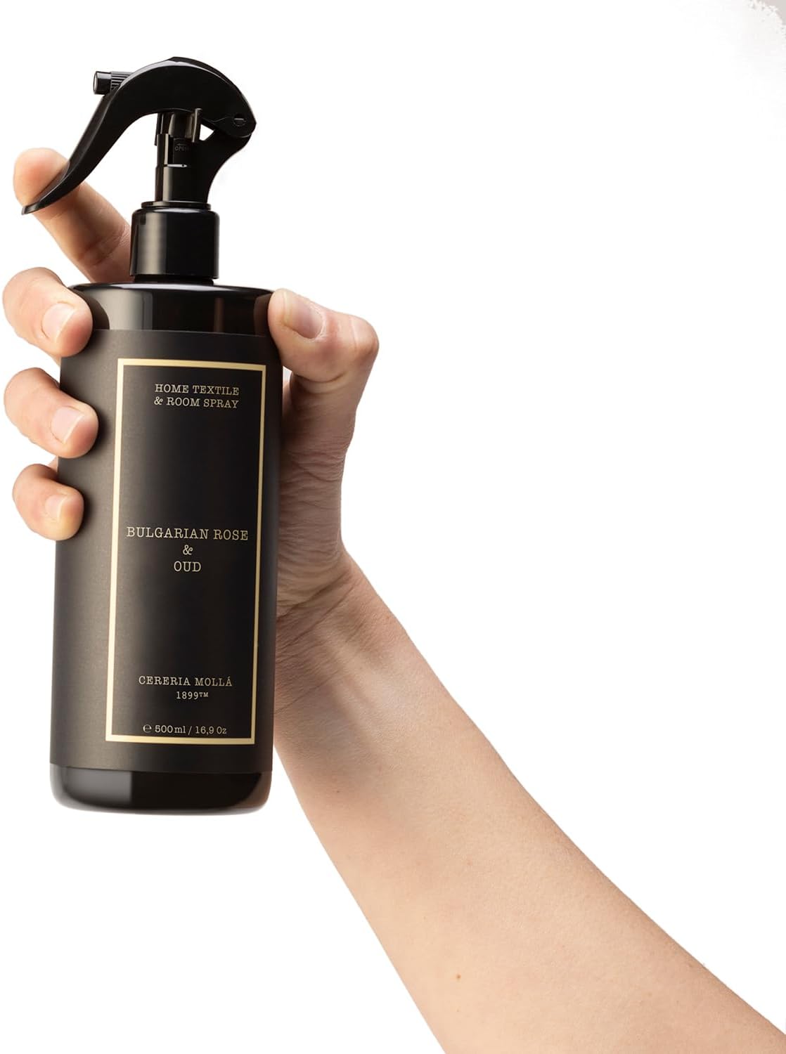 Cereria Mollá Bulgarian Rose & Oud Spray Tessuti 500 ml