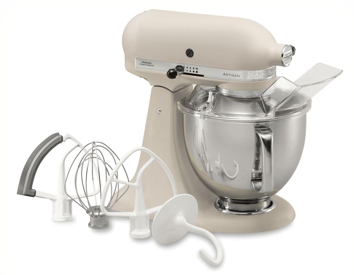 Kitchenaid Planetaria Artisan - Robot da Cucina con testa inclinabile e 7 accessori - 4.8 L