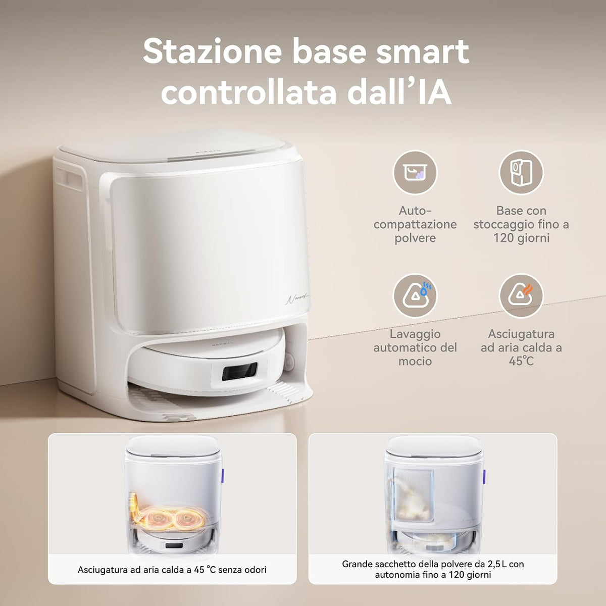 NARWAL Freo X10 Pro: Robot Aspirapolvere Lavapavimenti 11.000 Pa