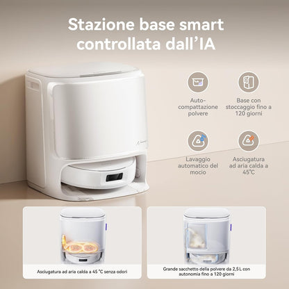 NARWAL Freo X10 Pro: Robot Aspirapolvere Lavapavimenti 11.000 Pa