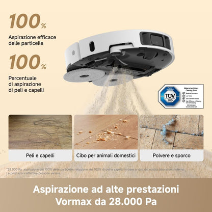Dreame L50 Ultra AE: Robot Aspirapolvere Lavapavimenti 28.000 Pa