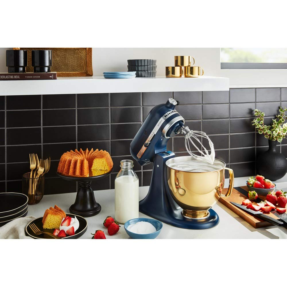 Kitchenaid Planetaria Artisan - Robot da Cucina con testa inclinabile e 7 accessori - 4.8 L