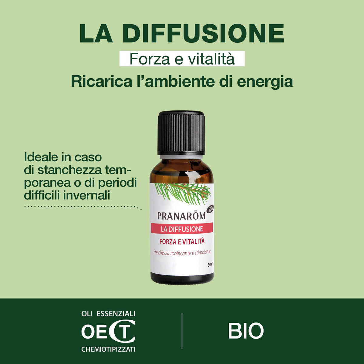 Pranarôm Meditazione Bio Oli Essenziali per Diffusione 30 ml