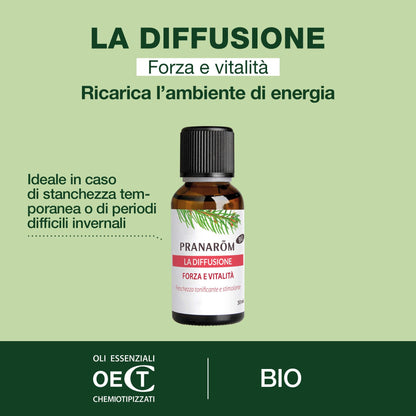 Pranarôm Meditazione Bio Oli Essenziali per Diffusione 30 ml