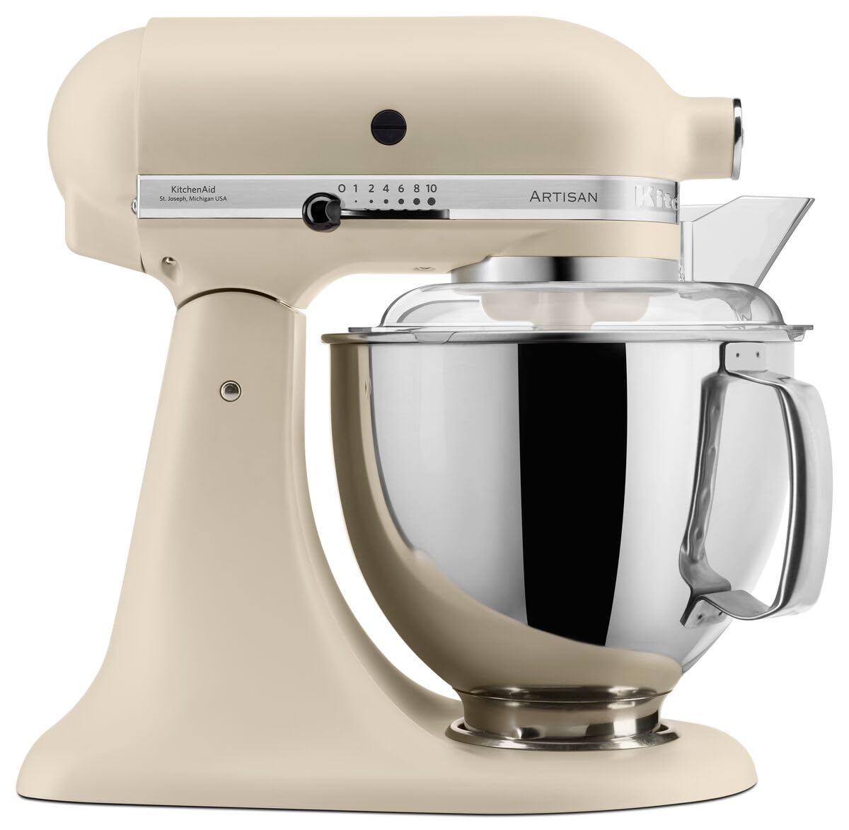 Kitchenaid Planetaria Artisan - Robot da Cucina con testa inclinabile e 7 accessori - 4.8 L