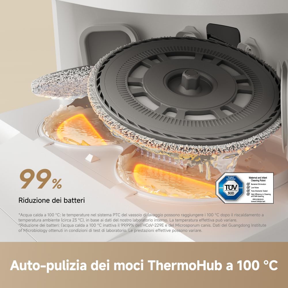 Dreame L50 Ultra AE: Robot Aspirapolvere Lavapavimenti 28.000 Pa