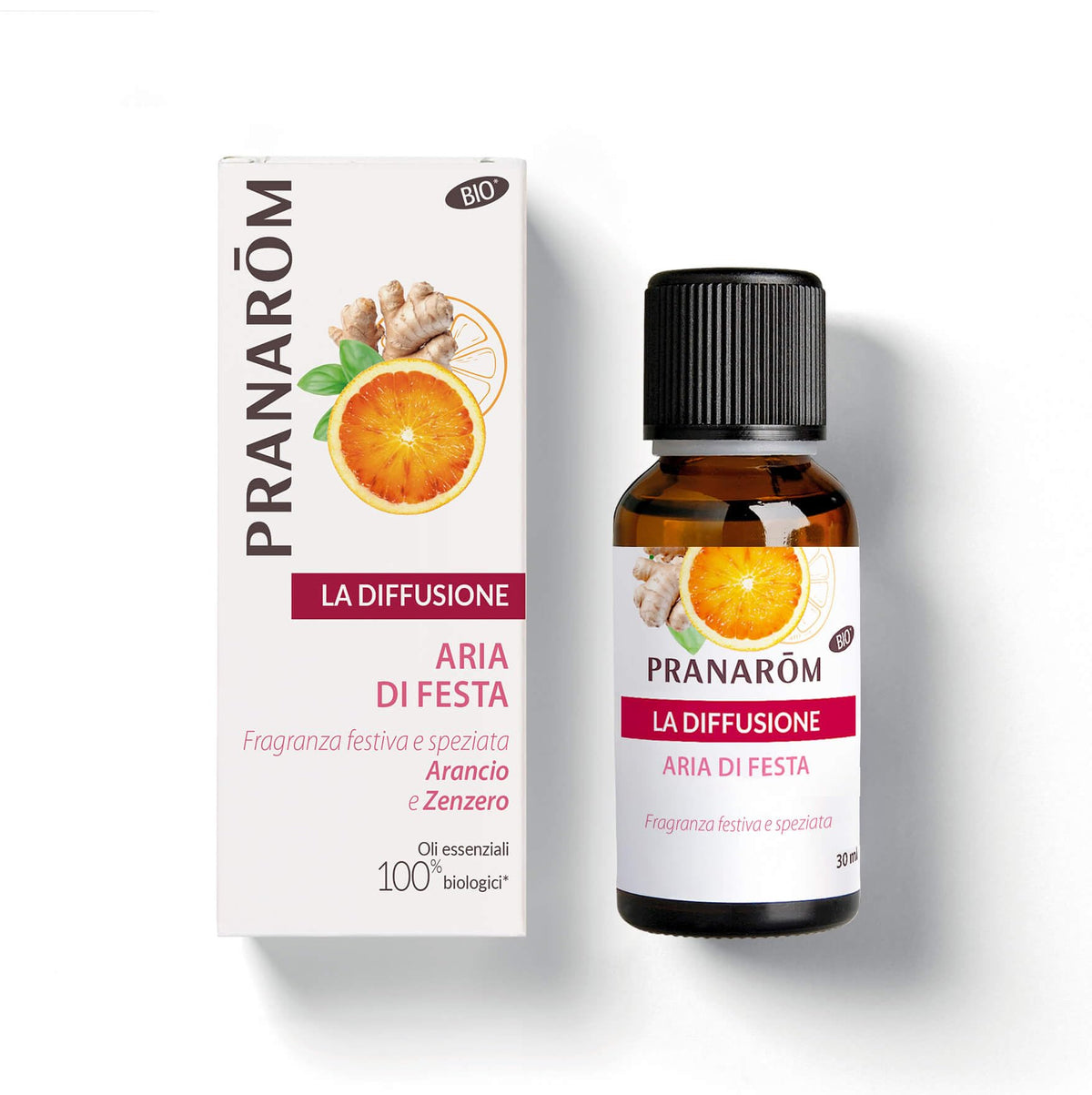 Pranarôm Meditazione Bio Oli Essenziali per Diffusione 30 ml