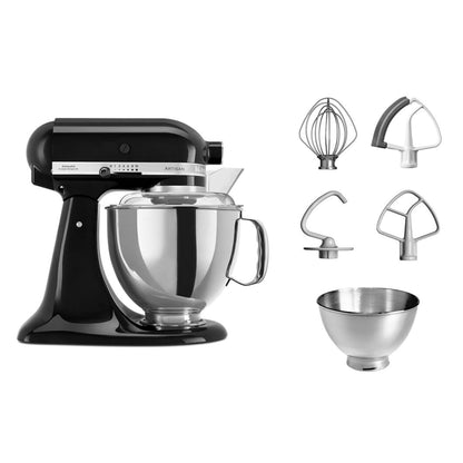 Kitchenaid Planetaria Artisan - Robot da Cucina con testa inclinabile e 7 accessori - 4.8 L