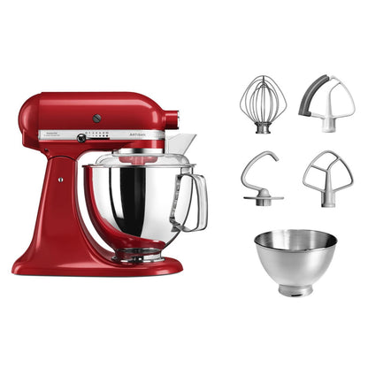 Kitchenaid Planetaria Artisan - Robot da Cucina con testa inclinabile e 7 accessori - 4.8 L