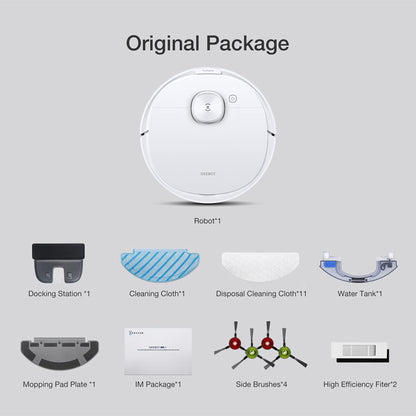 ECOVACS X9 PRO OMNI: Robot Aspirapolvere Lavapavimenti 16.600 Pa