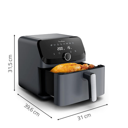 Moulinex Easy Fry Mega, Friggitrice ad Aria Versatile 7,5L/2kg per 8 Persone, 1700-2020W