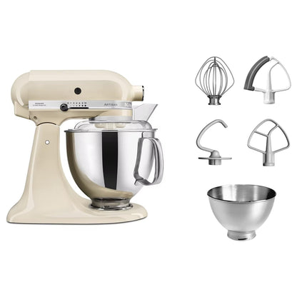 Kitchenaid Planetaria Artisan - Robot da Cucina con testa inclinabile e 7 accessori - 4.8 L