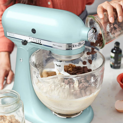 Kitchenaid Planetaria Artisan - Robot da Cucina con testa inclinabile e 7 accessori - 4.8 L