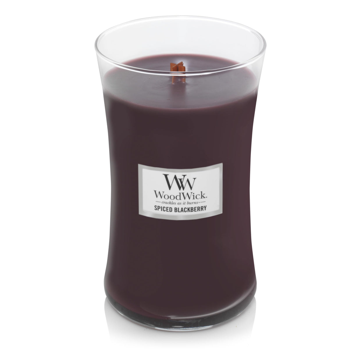 WoodWick Fireside Candela Profumata con Stoppino in Legno 609 g