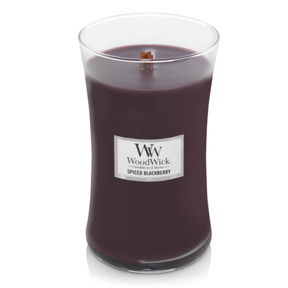 WoodWick Fireside Candela Profumata con Stoppino in Legno 609 g