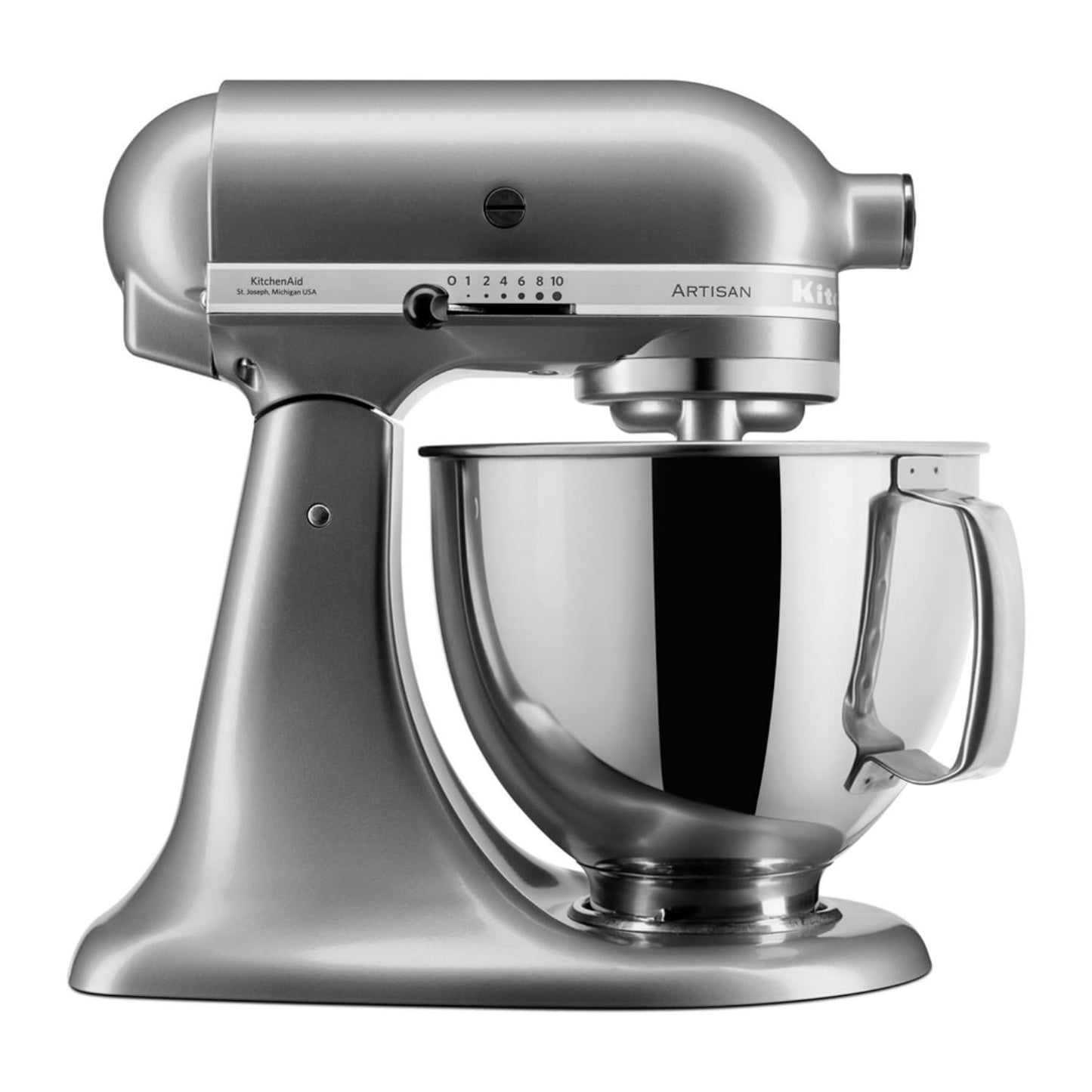 Kitchenaid Planetaria Artisan - Robot da Cucina con testa inclinabile e 7 accessori - 4.8 L