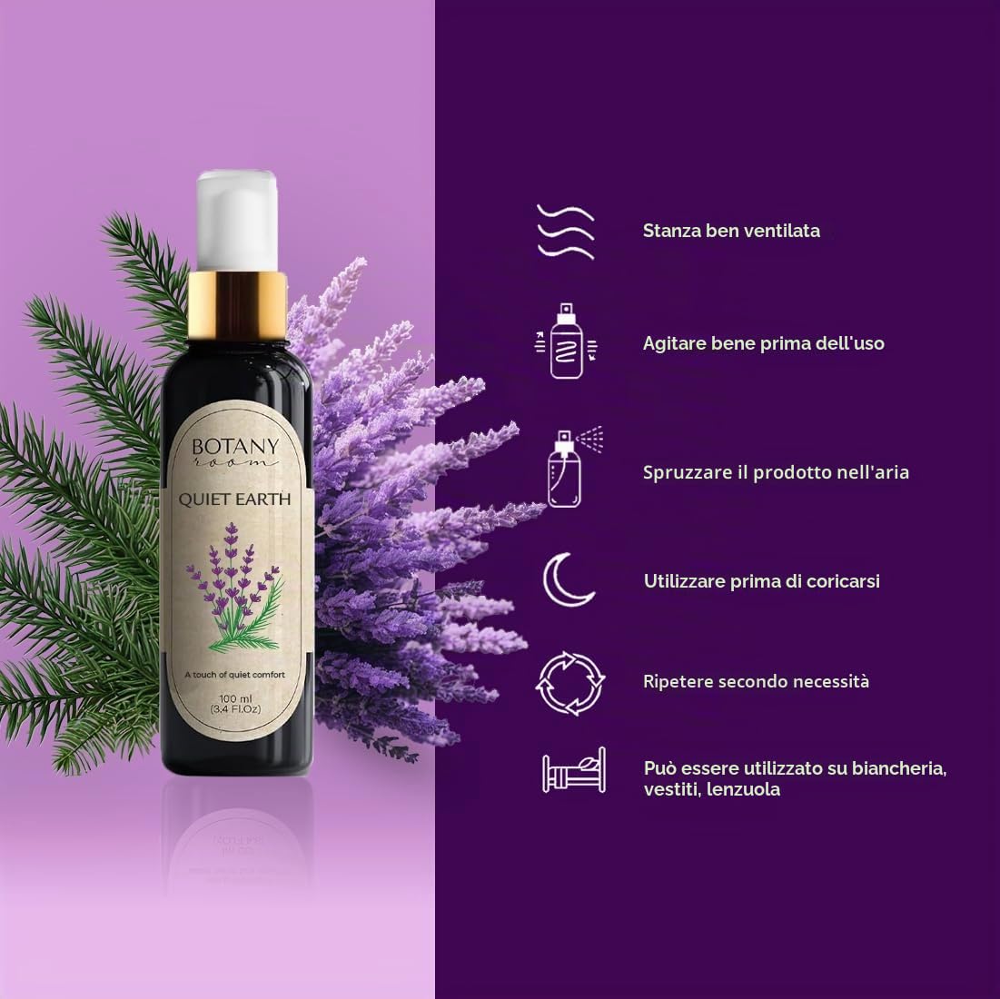 BotanyRoom Breathe Easy Spray Ambiente e Tessuti 100 ml