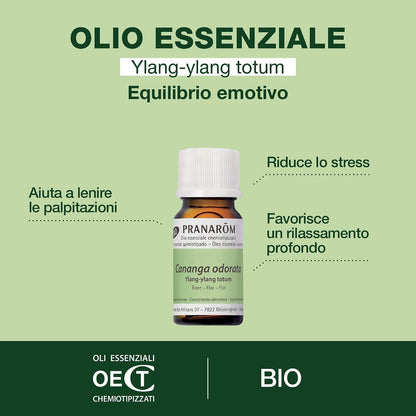 Pranarôm Ylang-Ylang Totum Bio Olio Essenziale 5 ml