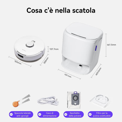 NARWAL Freo X10 Pro: Robot Aspirapolvere Lavapavimenti 11.000 Pa