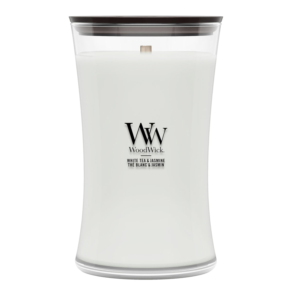 WoodWick Fireside Candela Profumata con Stoppino in Legno 609 g