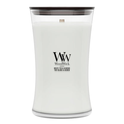 WoodWick Fireside Candela Profumata con Stoppino in Legno 609 g