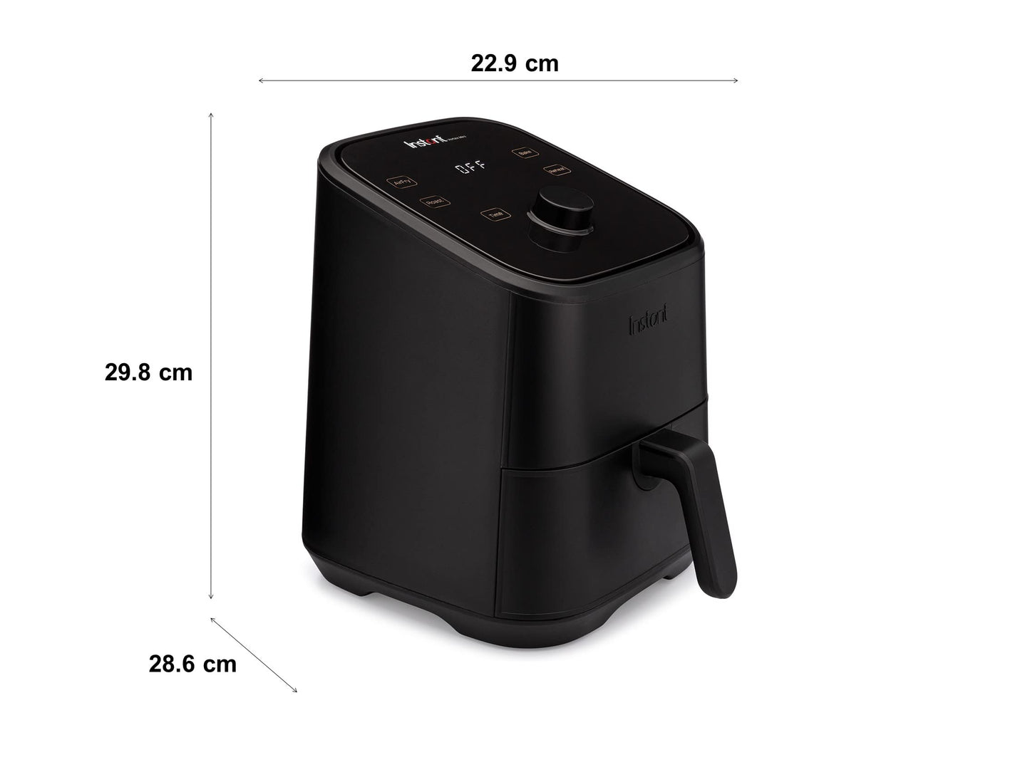 Instant Vortex Plus with ClearCook - 5.7 L Digital Healthy Hot Air Fryer -1700 W