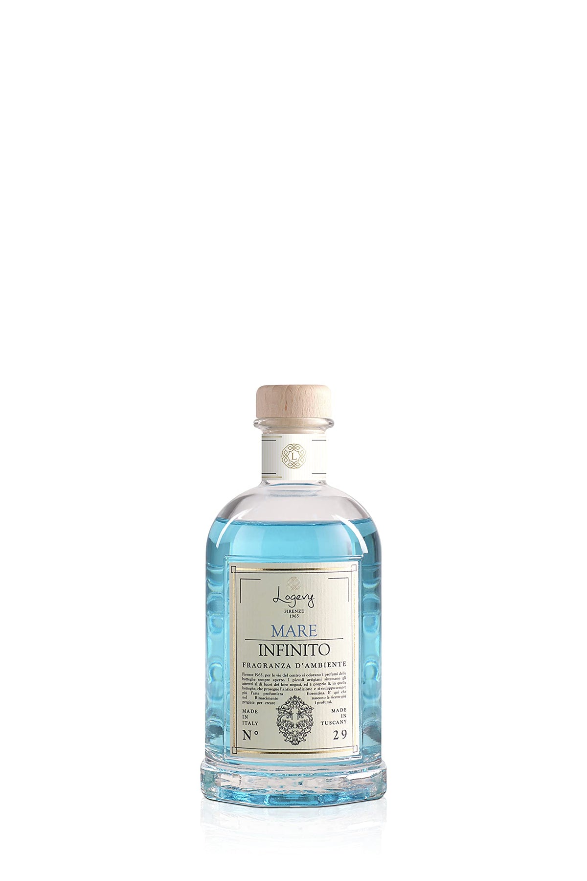 LOGEVY Mare Infinito Profumatore Ambiente con Bastoncini 500 ml