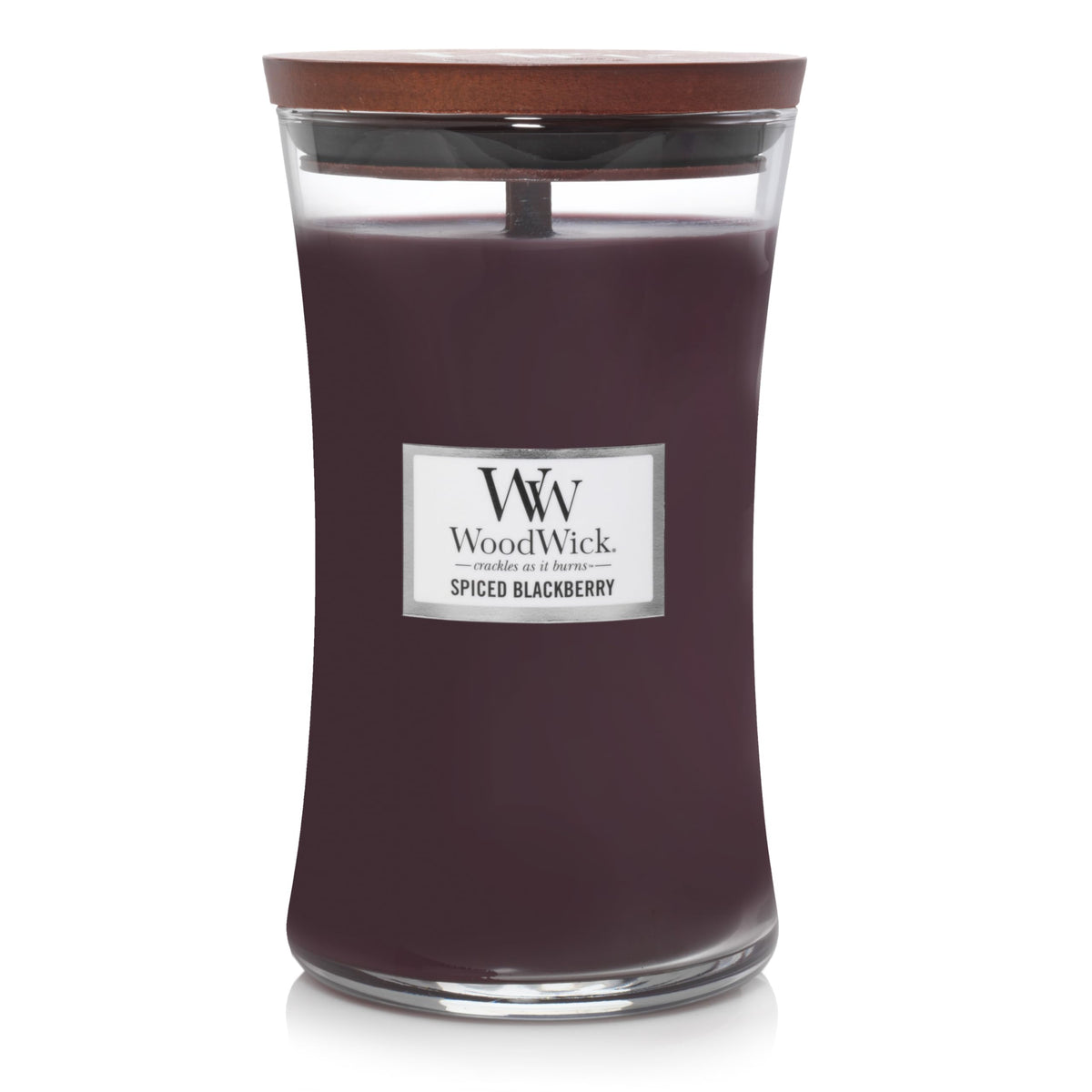 WoodWick Fireside Candela Profumata con Stoppino in Legno 609 g