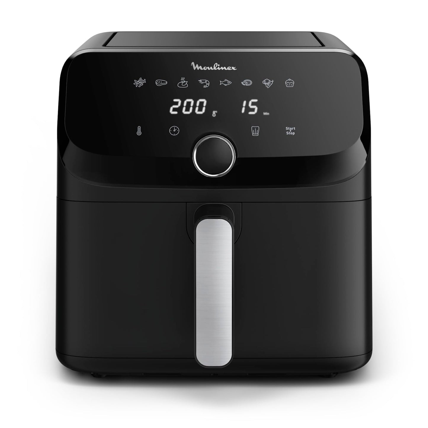 Moulinex Easy Fry Mega, Friggitrice ad Aria Versatile 7,5L/2kg per 8 Persone, 1700-2020W