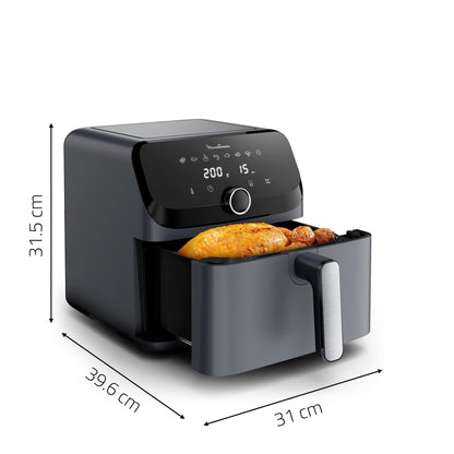 Moulinex Easy Fry Mega, Friggitrice ad Aria Versatile 7,5L/2kg per 8 Persone, 1700-2020W
