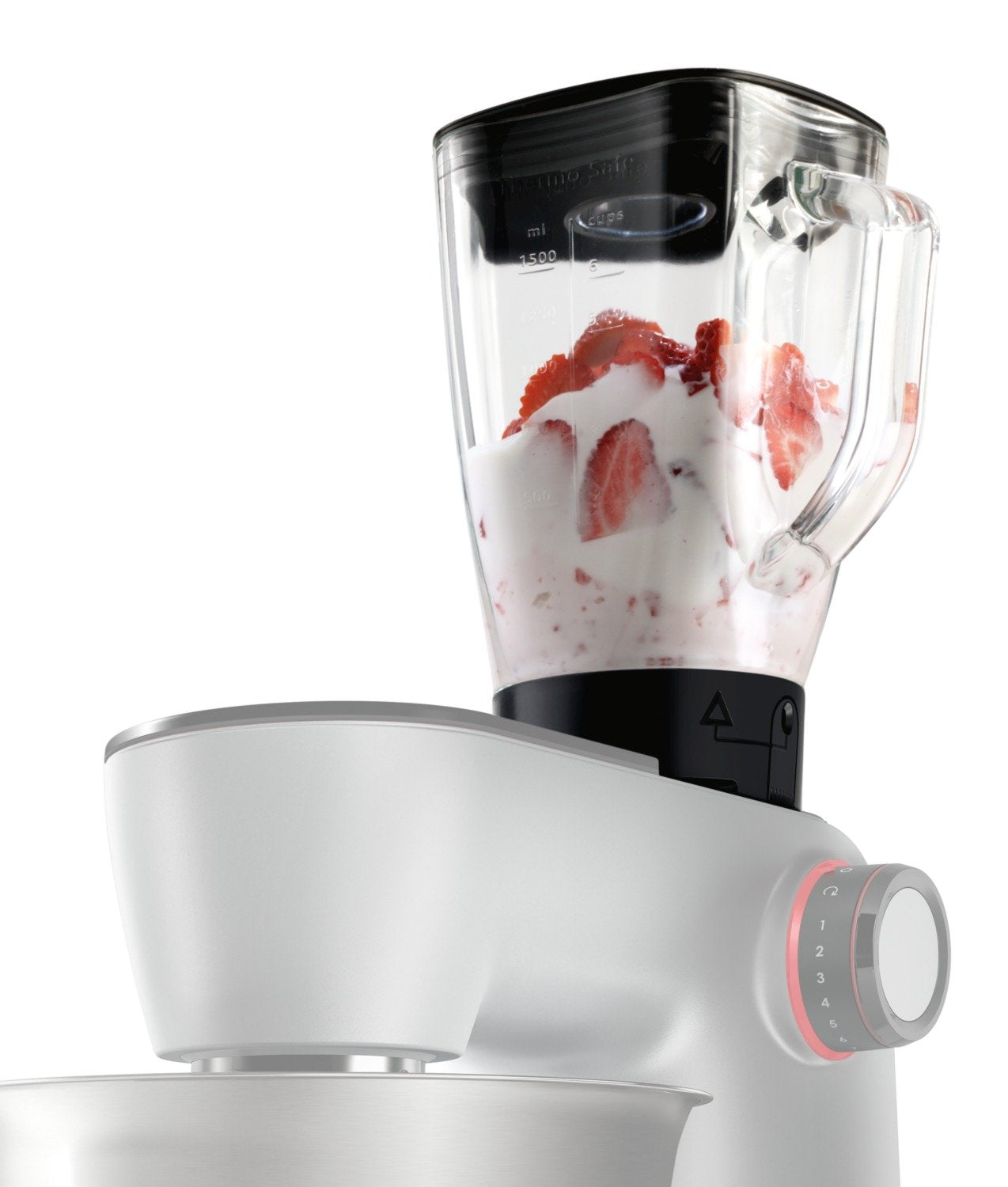 Bosch Elettrodomestici Planetaria da Cucina con Bilancia Integrata e capacità da 5.5 Litri - 1500 W