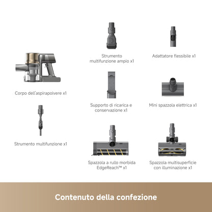 DREAME R20 Aspirapolvere Senza Fili con Tecnologia di rilevamento laser