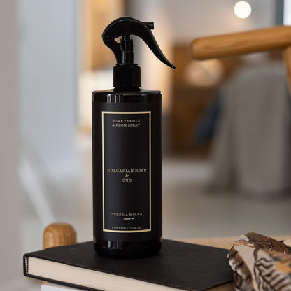 Cereria Mollá Bulgarian Rose & Oud Spray Tessuti 500 ml