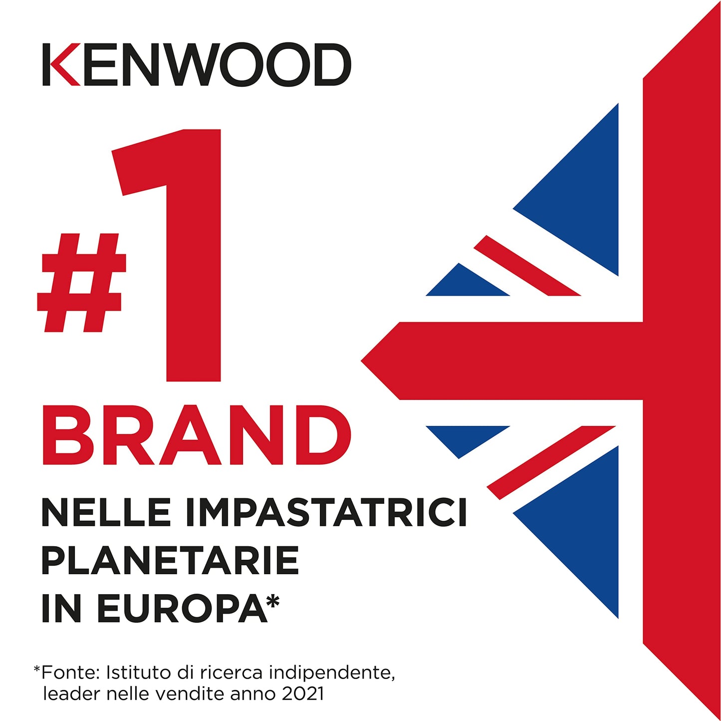 Kenwood Impastatrice Planetaria Chef XL con Ciotola da 6,7L - 1200W