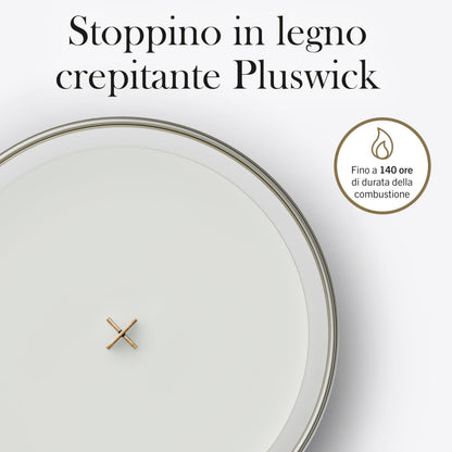 WoodWick Fireside Candela Profumata con Stoppino in Legno 609 g