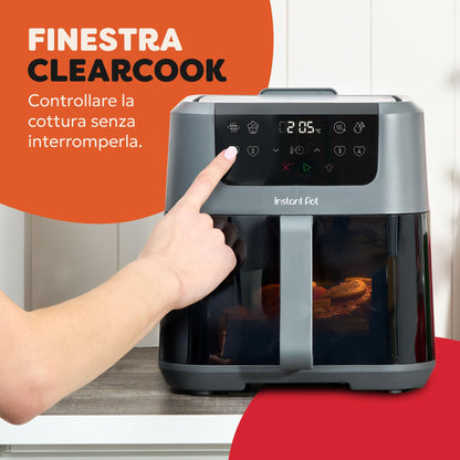 Instant Vortex Plus with ClearCook - 5.7 L Digital Healthy Hot Air Fryer -1700 W