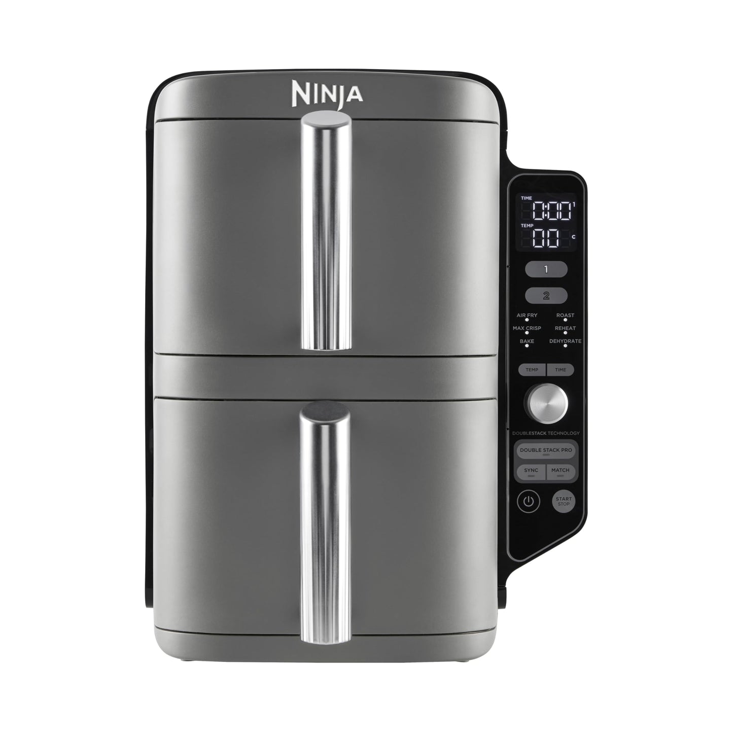 Ninja Foodi FlexDrawer - Friggitrice ad Aria Ampia con Separatore Rimovibile