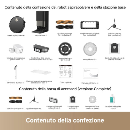 Dreame X50 Ultra Complete: Robot Aspirapolvere 20.000 Pa