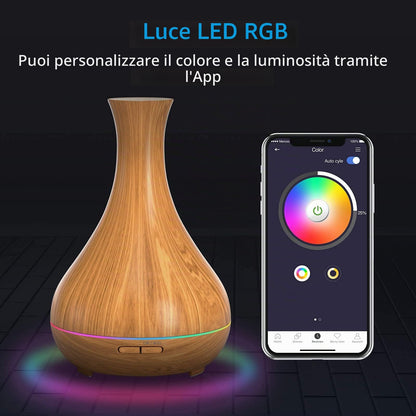 Meross MOD150: Smart Diffusore Oli Essenziali 400 ml Wi-Fi
