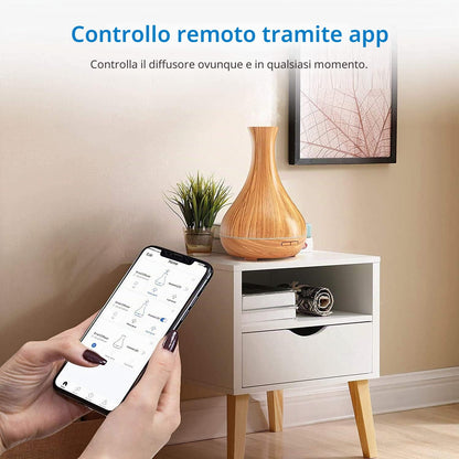 Meross MOD150: Smart Diffusore Oli Essenziali 400 ml Wi-Fi