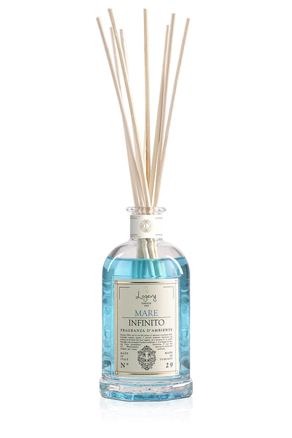 LOGEVY Mare Infinito Profumatore Ambiente con Bastoncini 500 ml