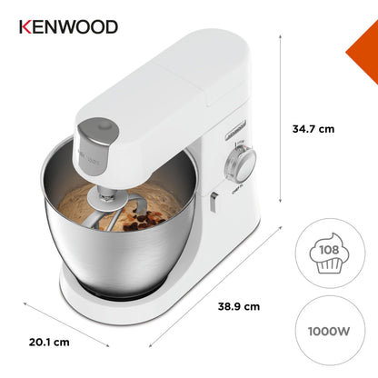 Kenwood Impastatrice Planetaria Chef XL con Ciotola da 6,7L - 1200W