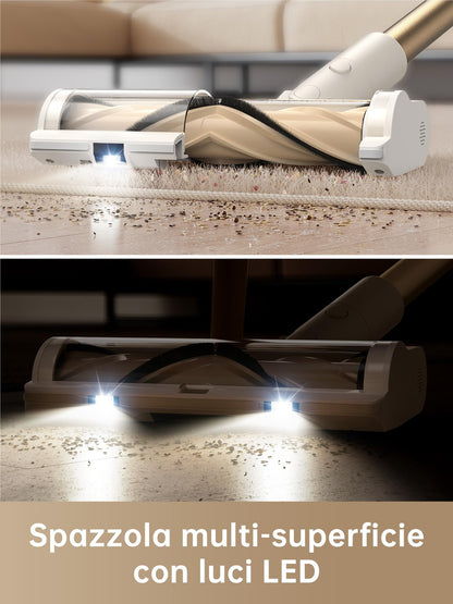 DREAME R20 Aspirapolvere Senza Fili con Tecnologia di rilevamento laser