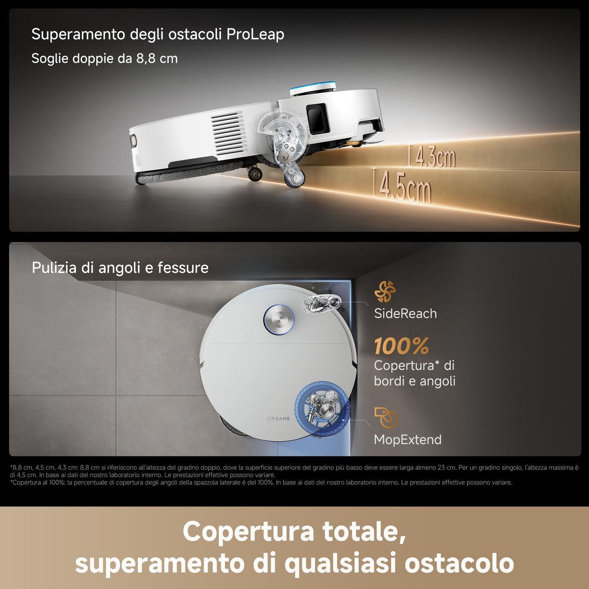 Dreame X50 Ultra Complete: Robot Aspirapolvere 20.000 Pa
